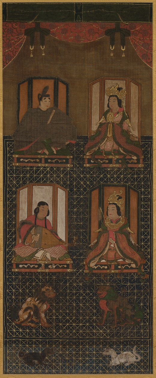 Mandala of the Four Deities of Mt. Kōya de Unknown artist