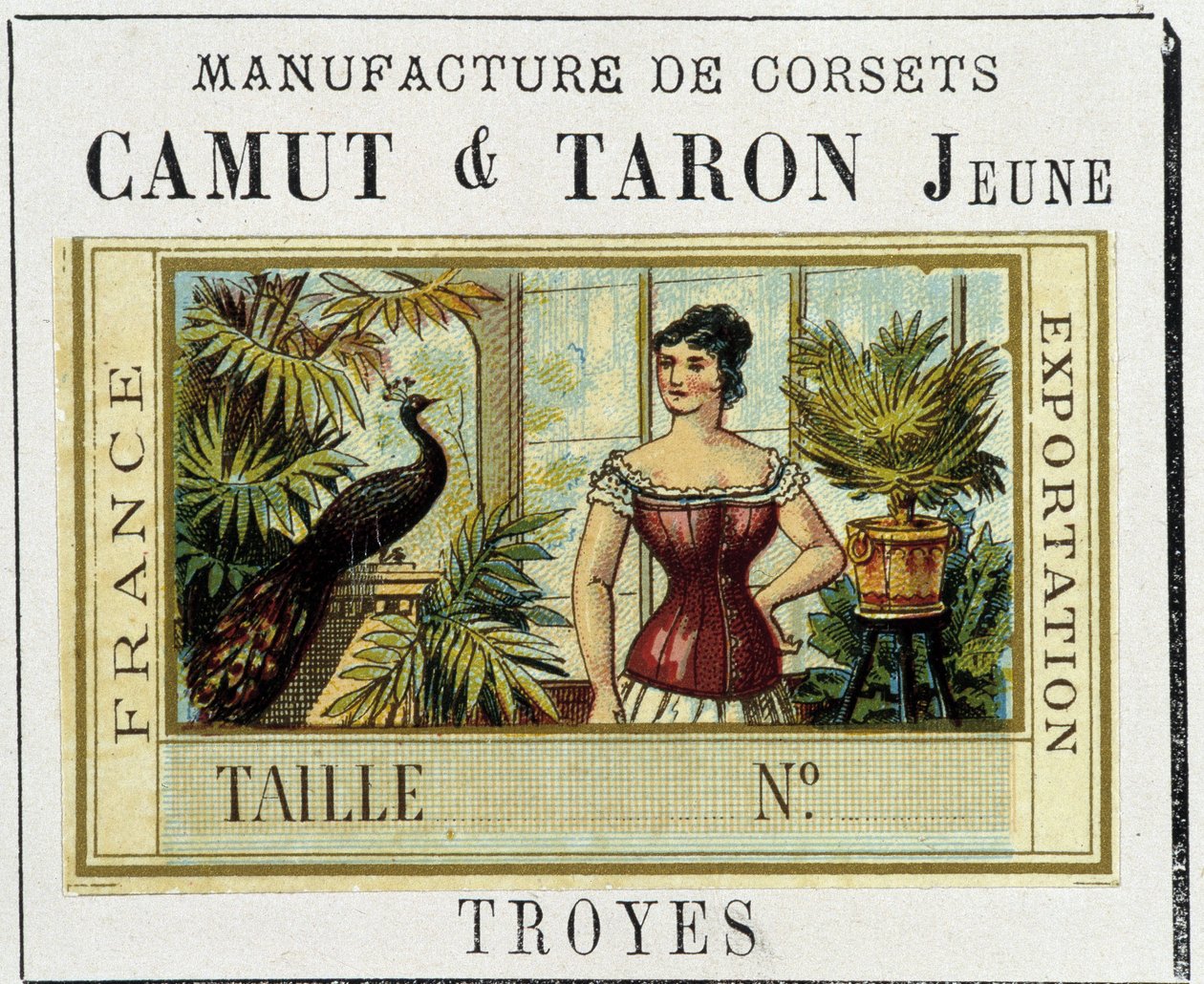 Fabricación de corsés, Camut y Taron Young de Unknown artist