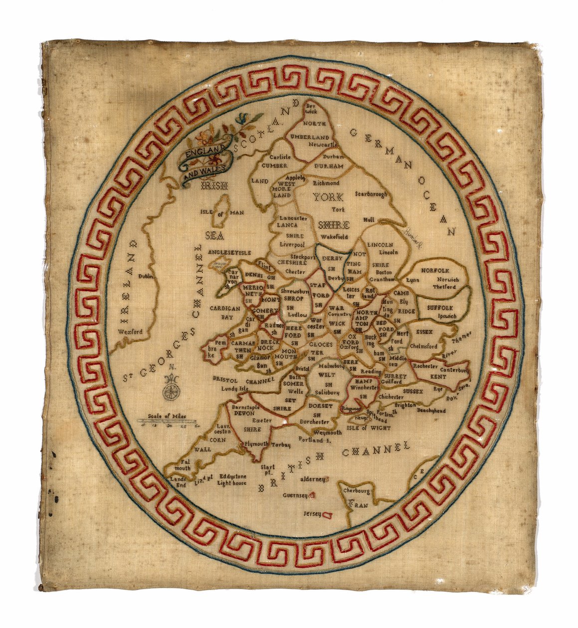 Muestrario de mapas de Unknown artist