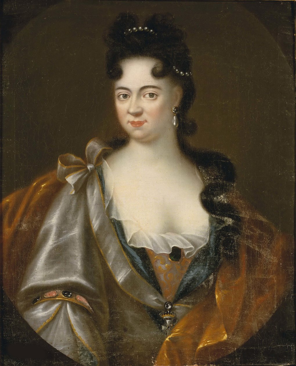Retrato de la condesa Maria Aurora von Koenigsmarck (1662-1728) de Unknown artist