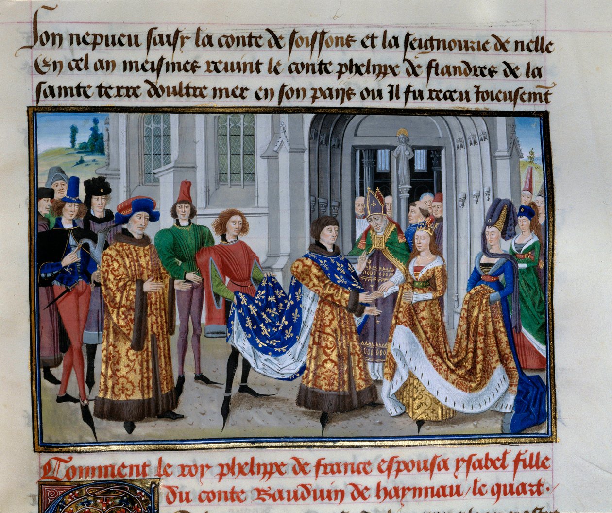 Matrimonio de Felipe Augusto e Isabel de Henao de Unknown artist