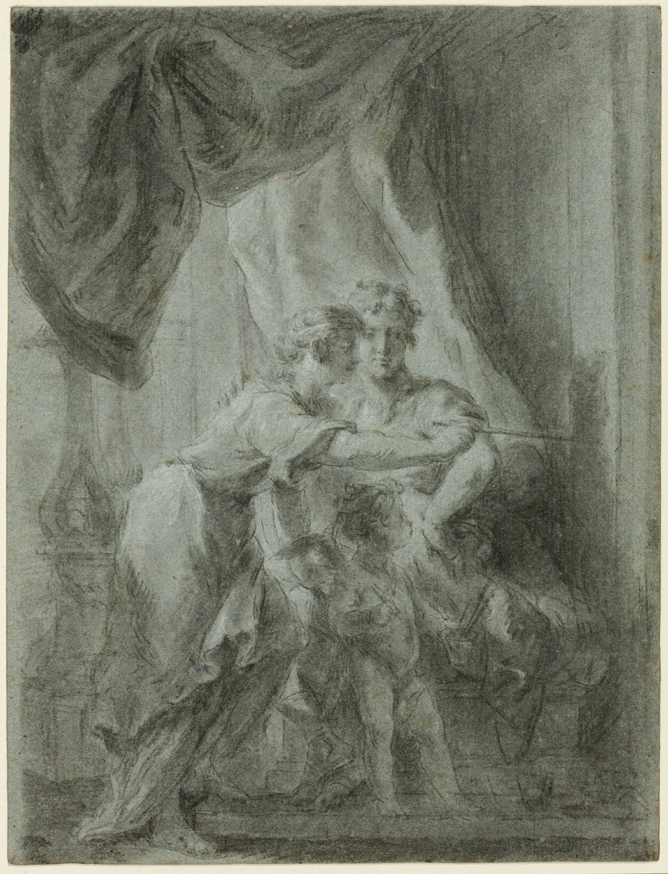 Marte, Venus y Cupido de Unknown artist