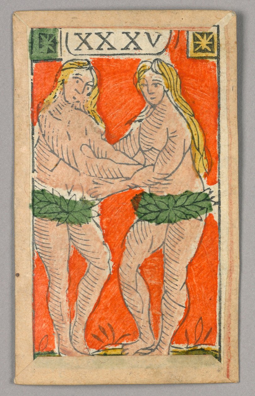 Carta de juego Minchiate (Tarot) de Unknown artist