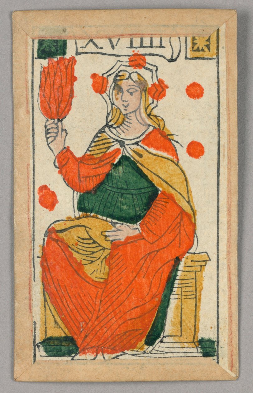 Carta de juego Minchiate (Tarot) de Unknown artist