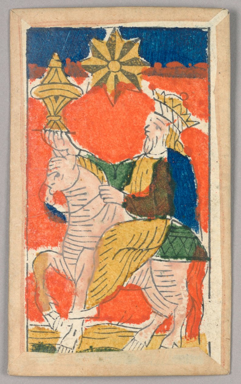 Carta de juego de Minchiate (Tarot) de Unknown artist