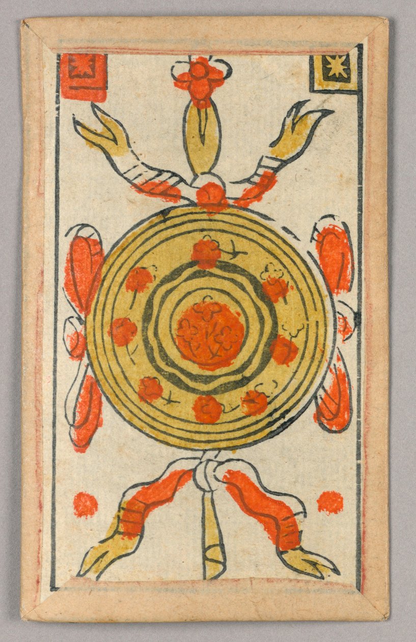 Carta de juego Minchiate (Tarot) de Unknown artist