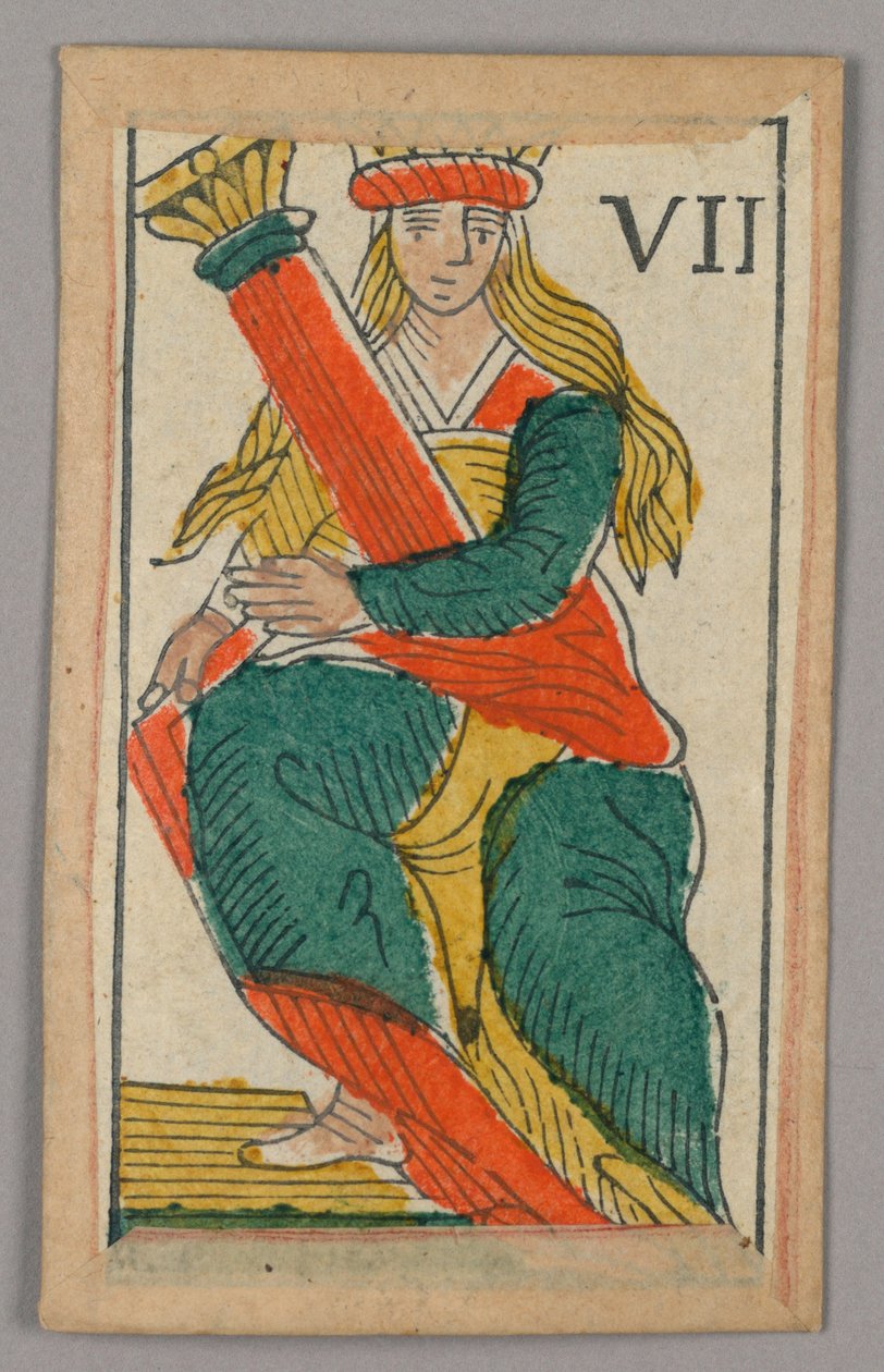 Carta de Juego Minchiate (Tarot) de Unknown artist