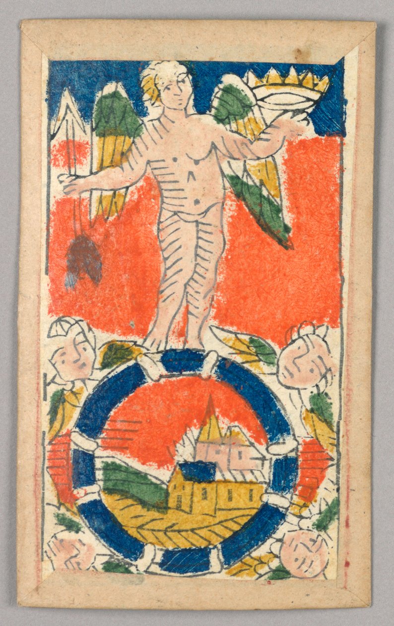 Carta de juego Minchiate (Tarot) de Unknown artist