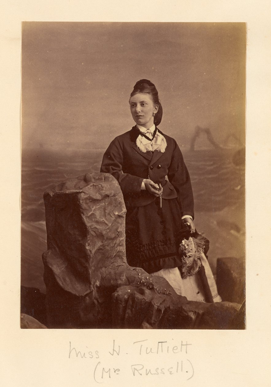 Srta. H. Tuttiett (Sra. Russell) de Unknown artist