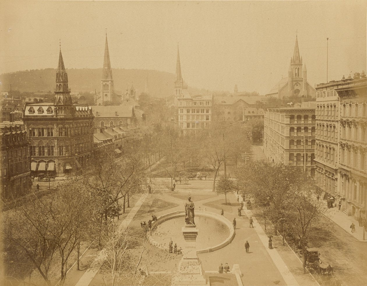 Montreal, Plaza Victoria de Unknown artist
