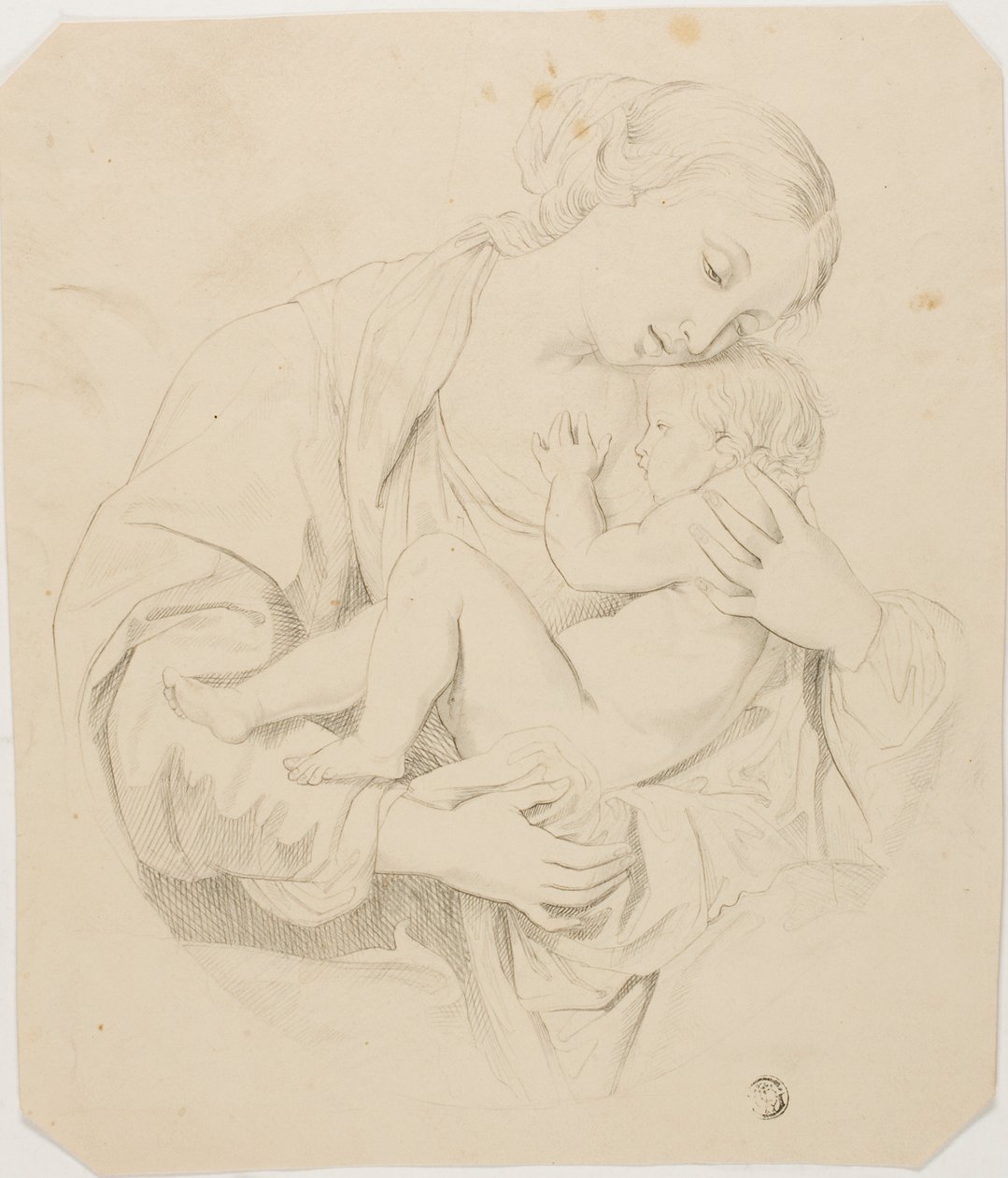 Madre e hijo de Unknown artist