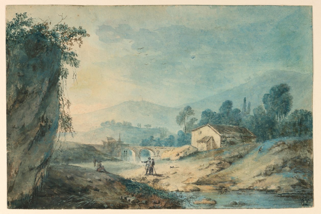Paisaje Montañoso de Unknown artist