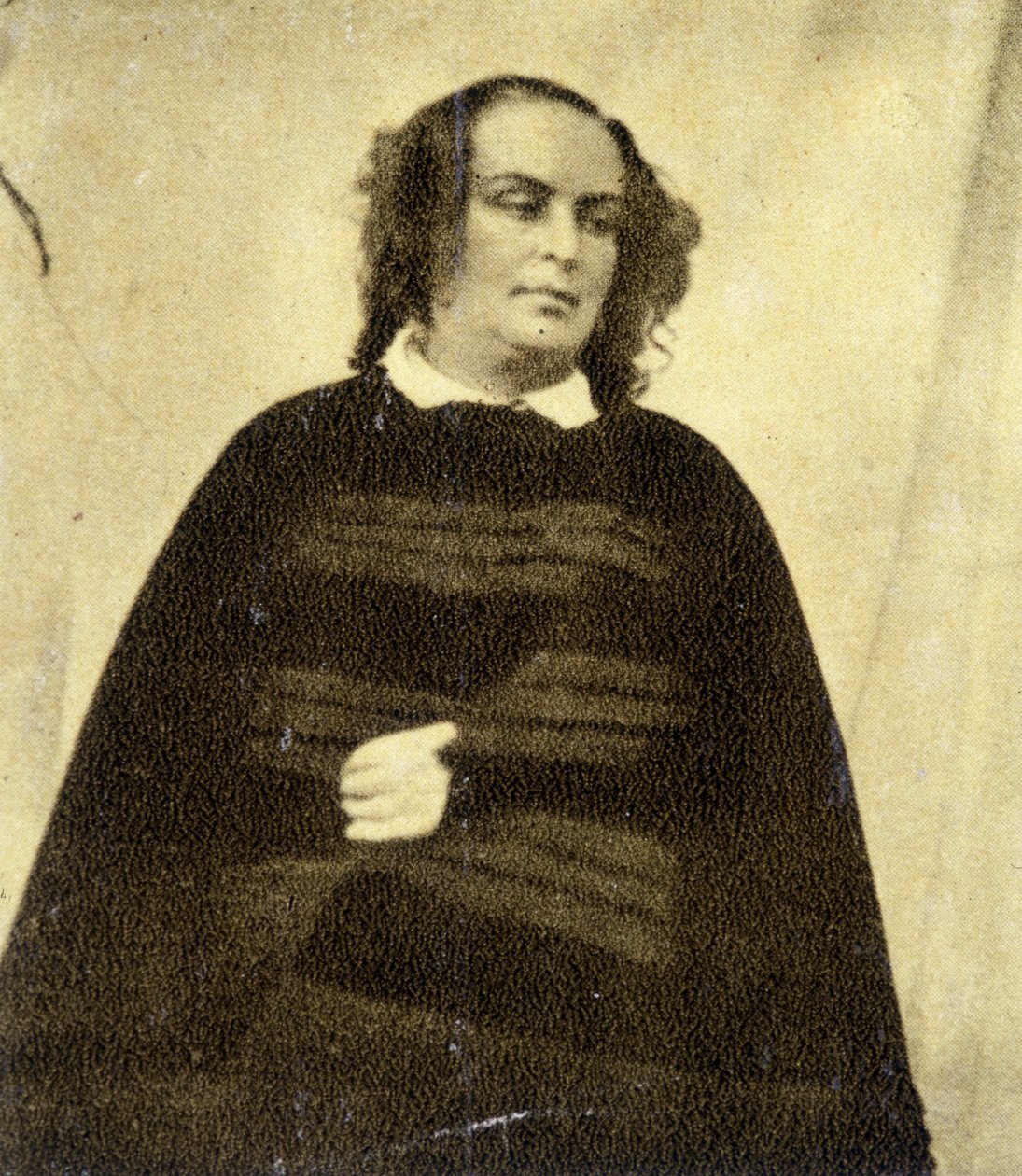 Sra. Victor Hugo, aún vestida de negro desde la muerte de su hija Leopoldine de Unknown artist