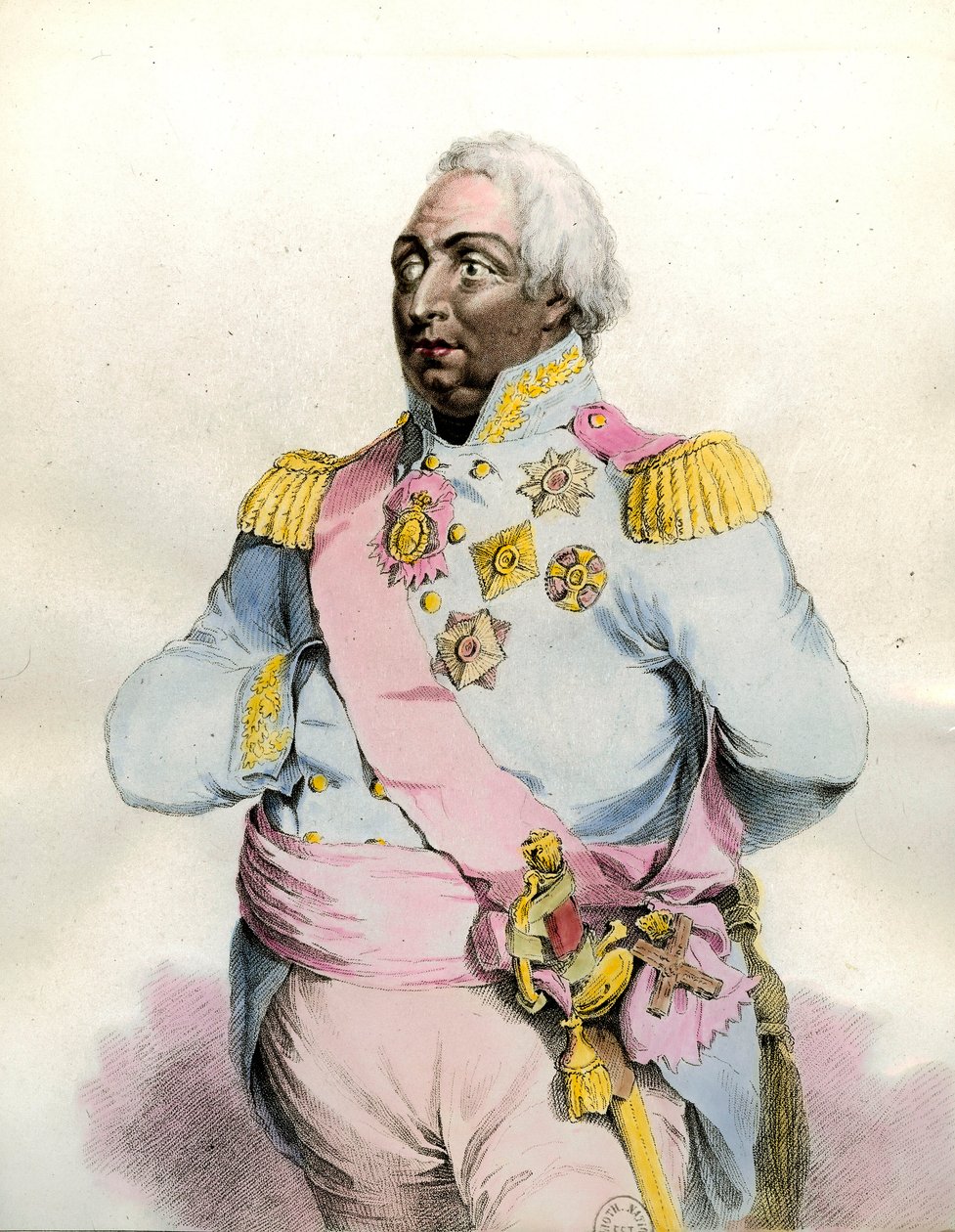 Guerra Napoleónica: Retrato de Mikhail Golenichtchev Kutuzov (Golenishchev-Kutuzov) (1745-1813), Príncipe de Smolensk y Mariscal ruso. Grabado del siglo XIX. Colección privada de Unknown artist