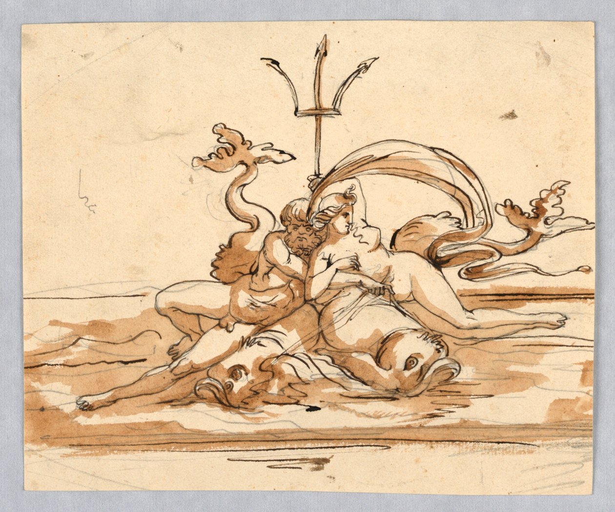 Neptuno y Anfitrite de Unknown artist