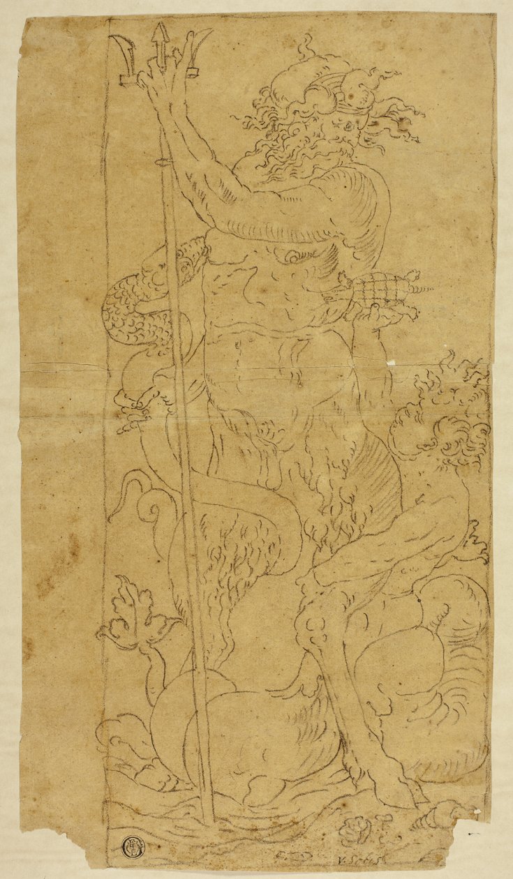 Neptuno y Tritón de Unknown artist
