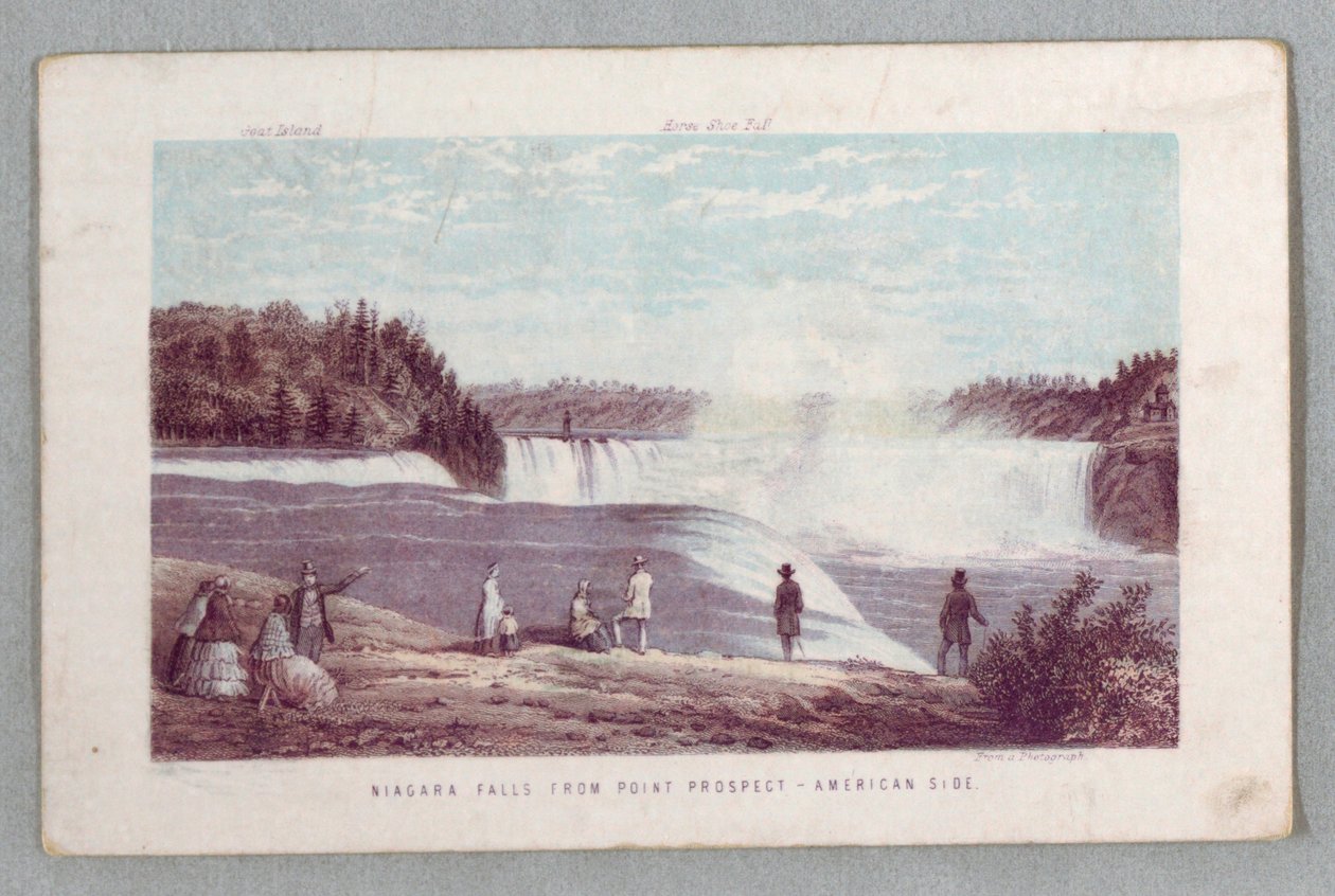 Cataratas del Niágara Desde Point Prospect - Lado Americano de Las Cataratas del Niágara: Una Guía Completa de Unknown artist