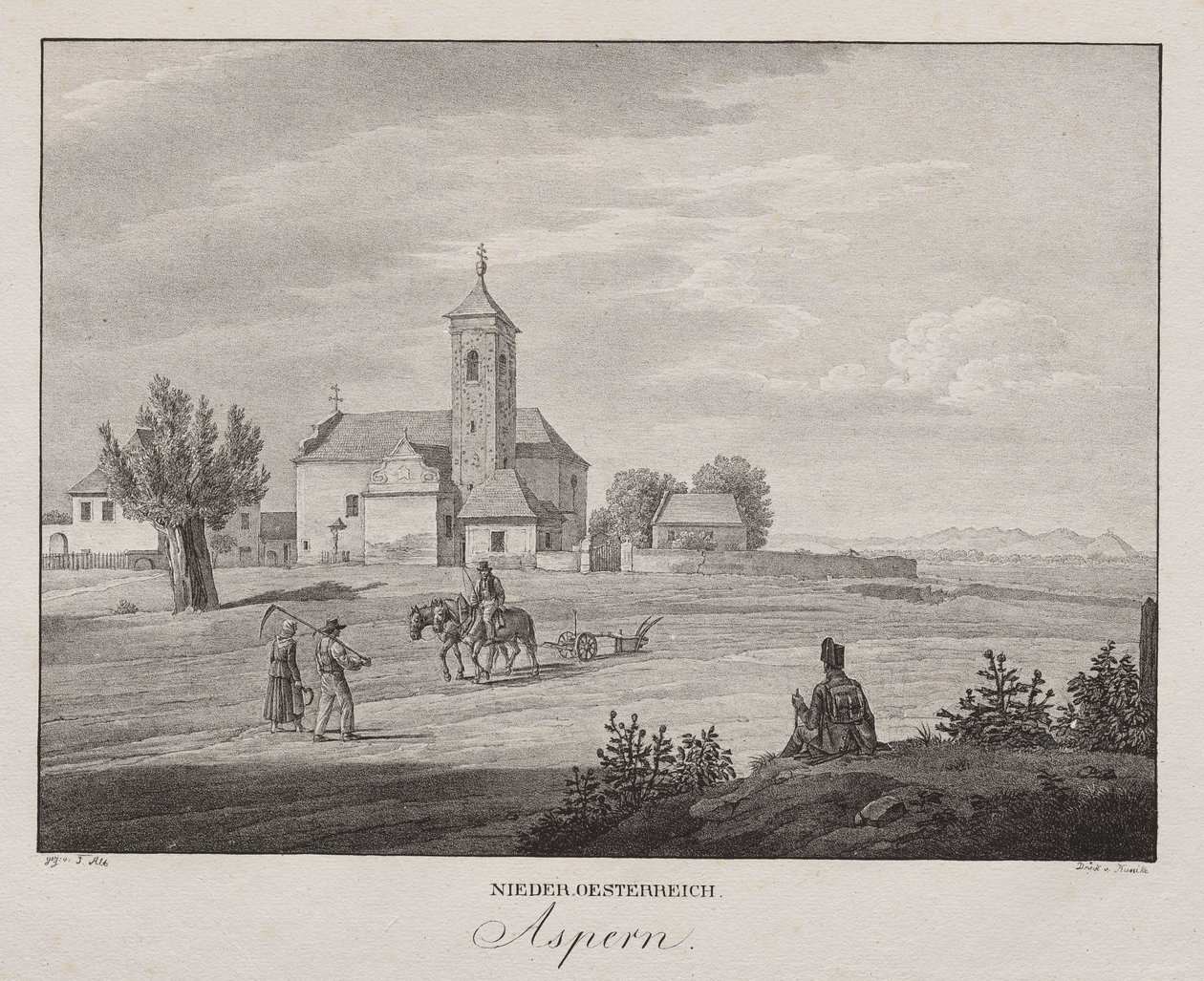 Nieder-oesterreich, Aspern de Unknown artist