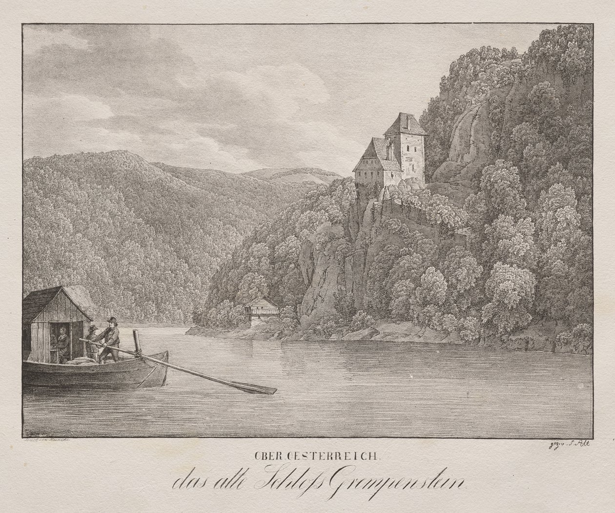 Nieder-oesterreich, Das Alte Schloss Grempenstein de Unknown artist