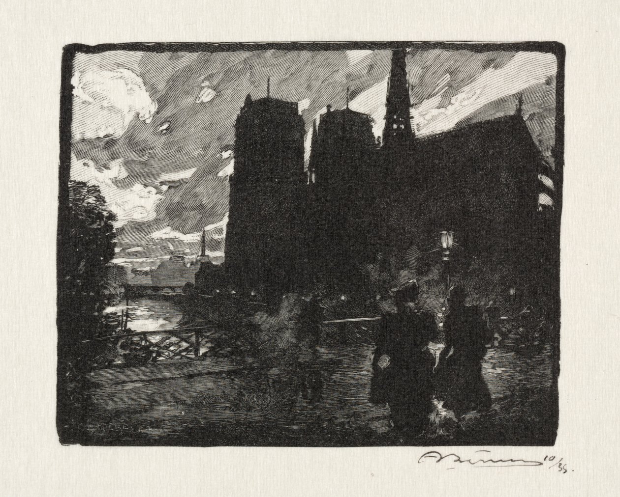 Notre Dame, la Tarde de Unknown artist