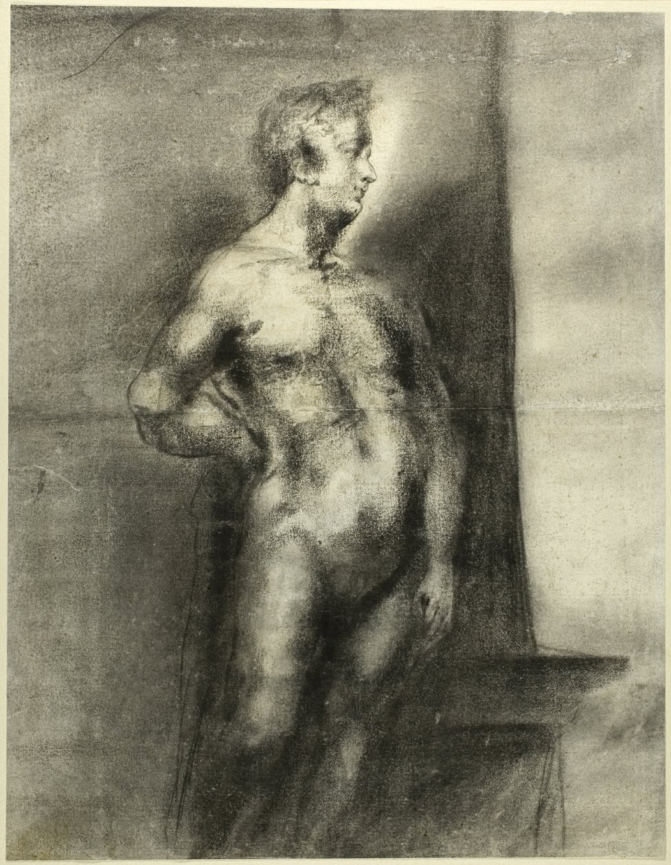 Figura masculina desnuda de Unknown artist