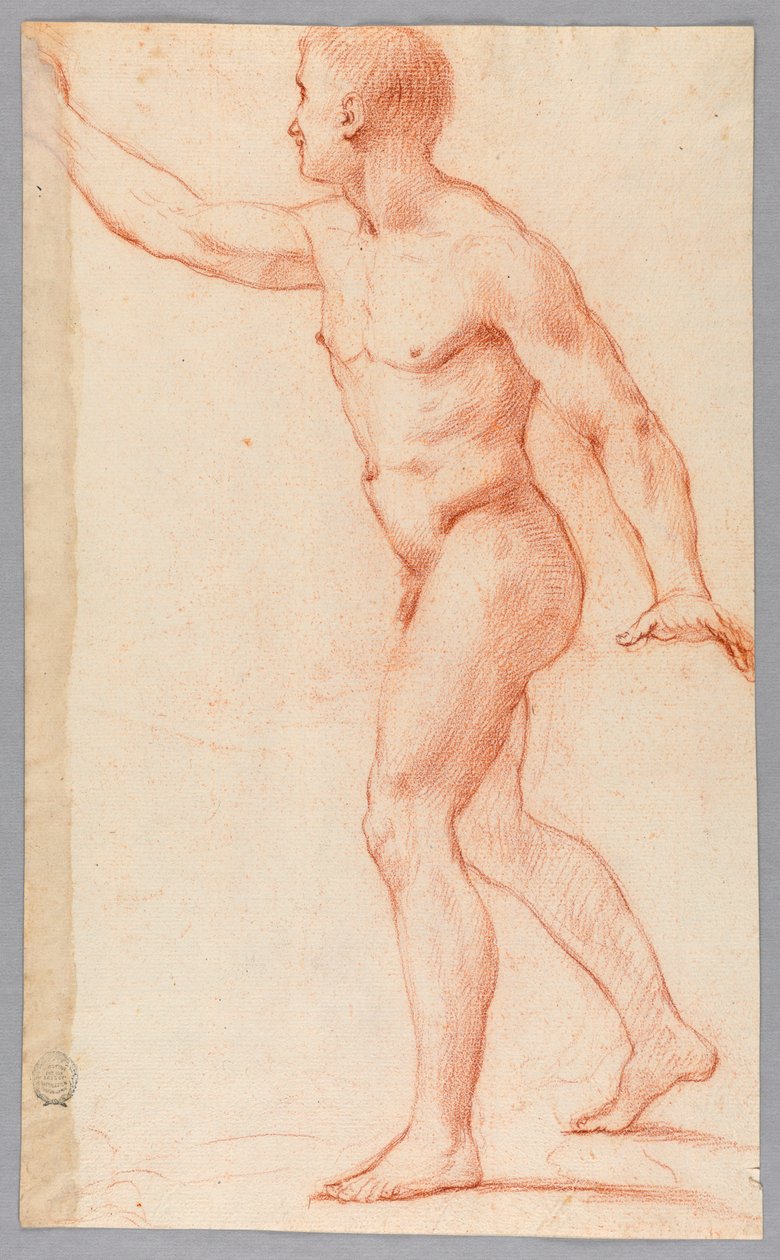 Hombre desnudo de Unknown artist
