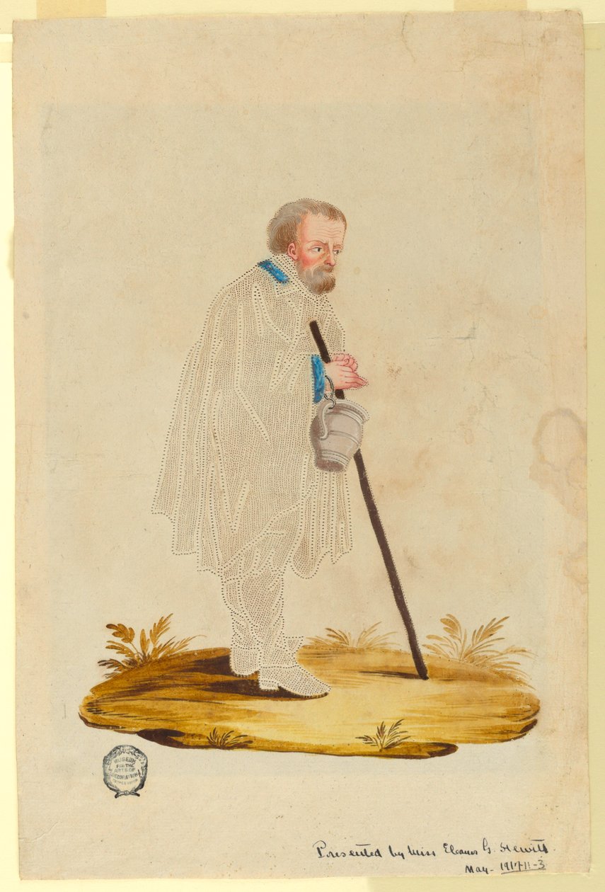 Viejo mendigo de Unknown artist