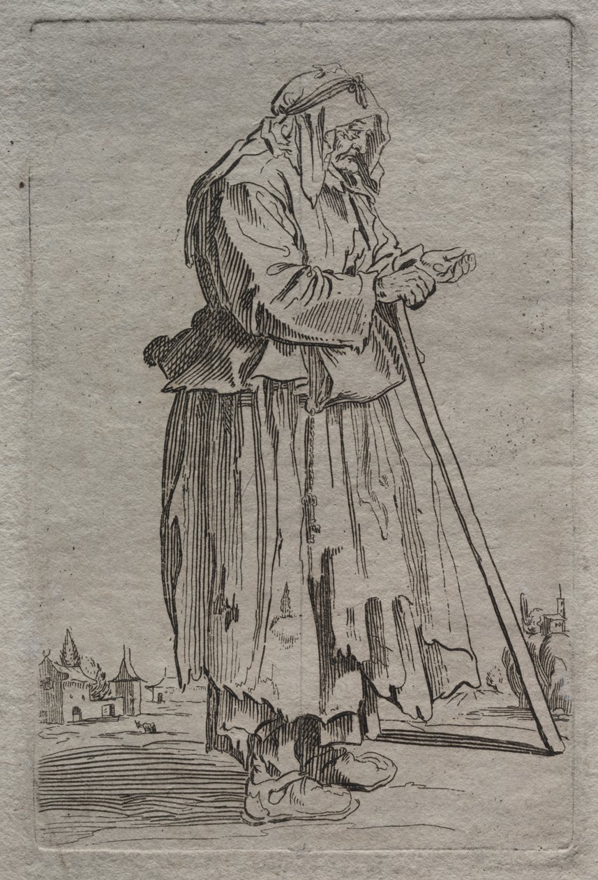 Vieja mendiga de Unknown artist