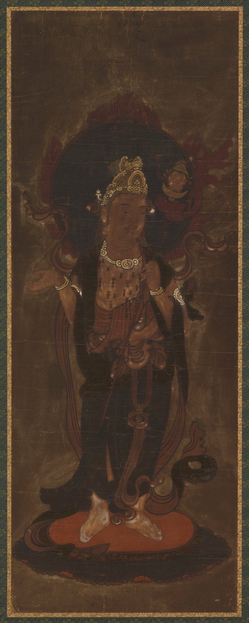 Uno de los doce deva: Emma-ten (Yama o Suyama-deva?) de Unknown artist