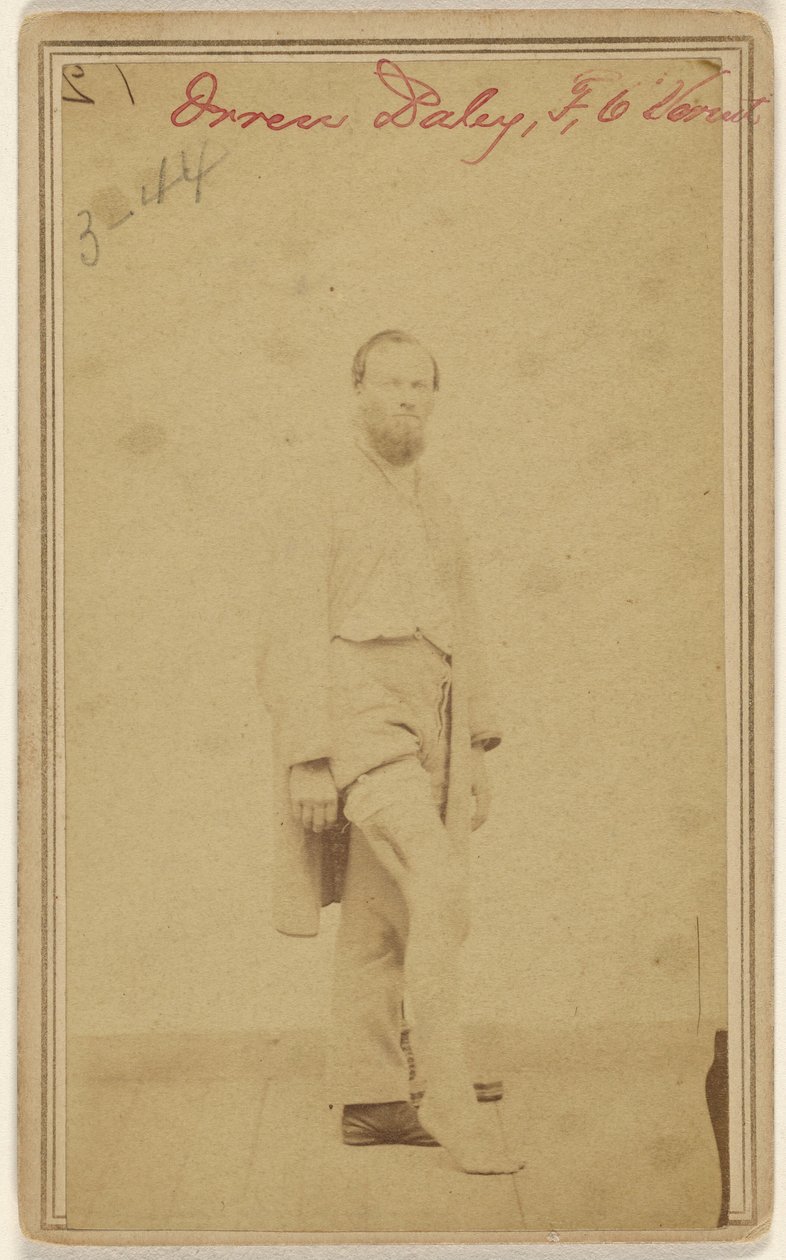 Orren Daley, F, 6 Vermont [víctima de la Guerra Civil] de Unknown artist
