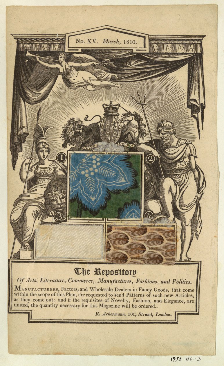Página del Repositorio de Ackermann de Unknown artist