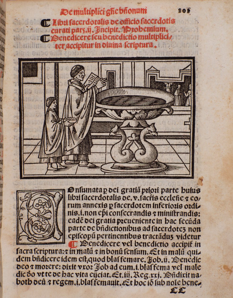 Página del libro litúrgico 