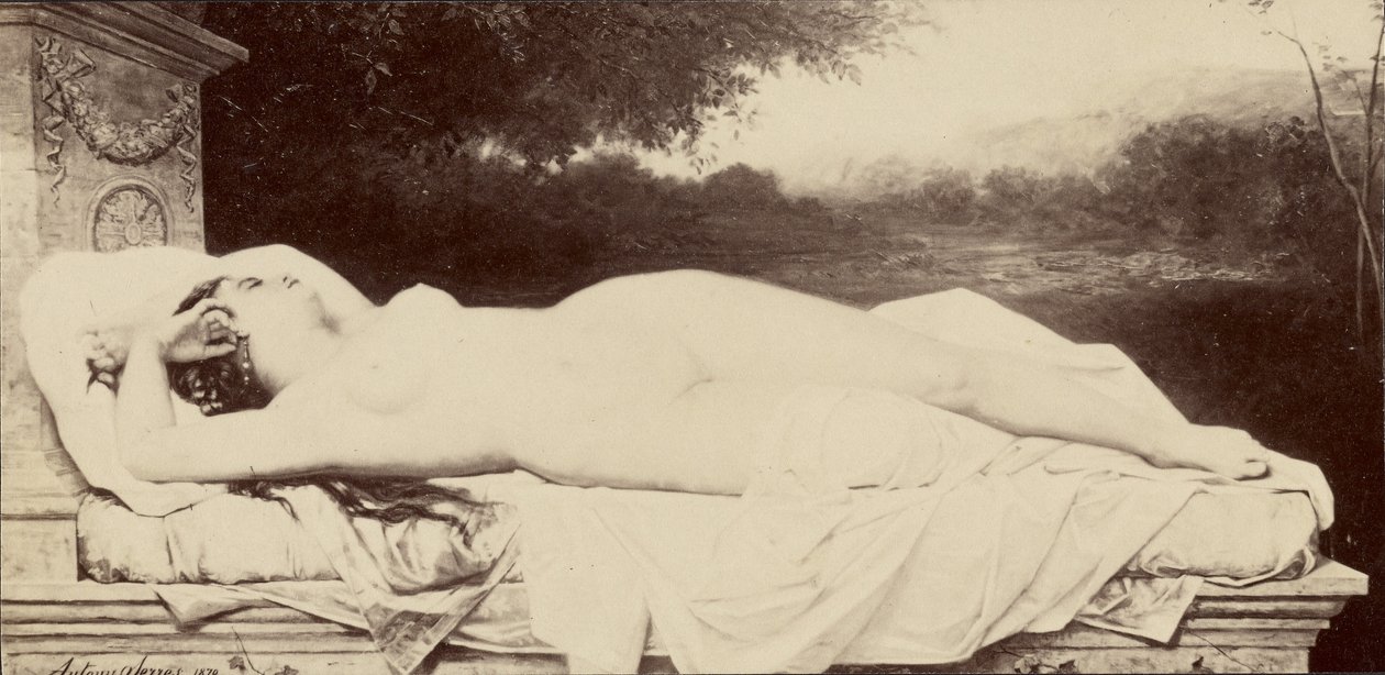 [Pintura de desnudo femenino] de Unknown artist