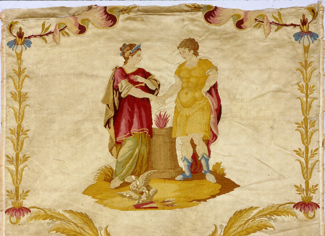 Panel con escenas de la vida de Alejandro Magno (356-323 a.C.) de Unknown artist