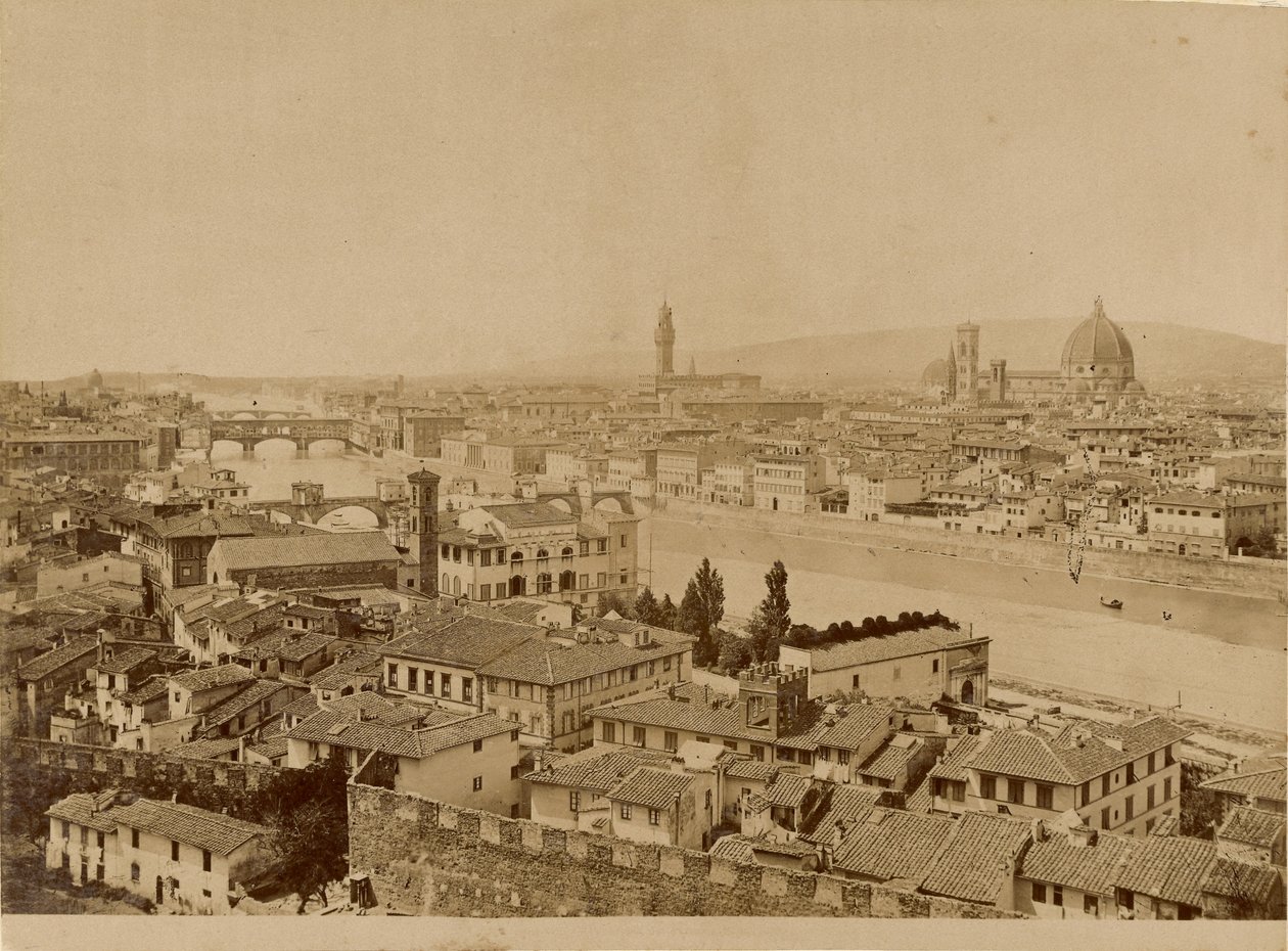 [Vista panorámica de Florencia] de Unknown artist