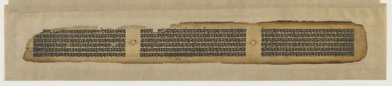 Parinirvana de Buda, de un manuscrito Prajnaparamita de Unknown artist