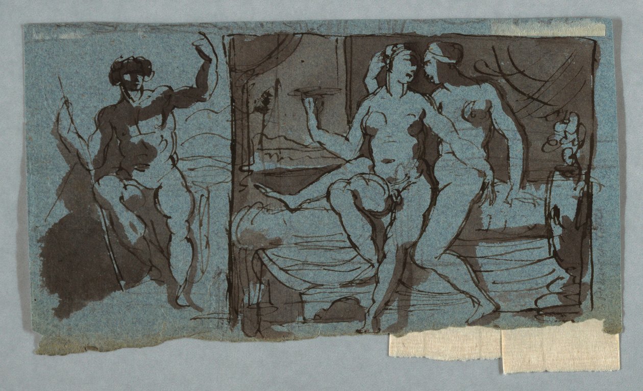 París, Zeus visitando a Calisto de Unknown artist