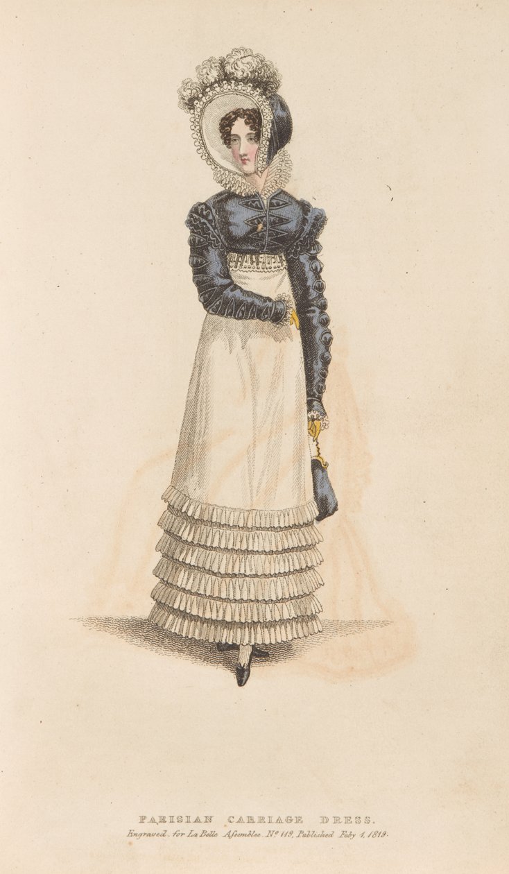 Vestido Carruaje Parisino de Unknown artist