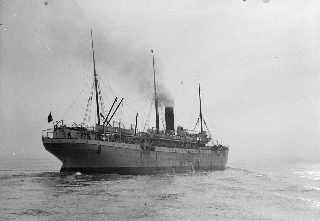 Transatlántico de pasajeros/carga "Gascon" (Br de Unknown artist