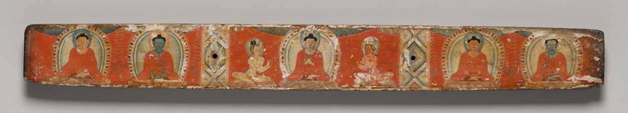 Perfección de la Sabiduría en Ocho Mil Líneas: Ashtasahasrika Prajnaparamita: Cubierta Superior de Unknown artist