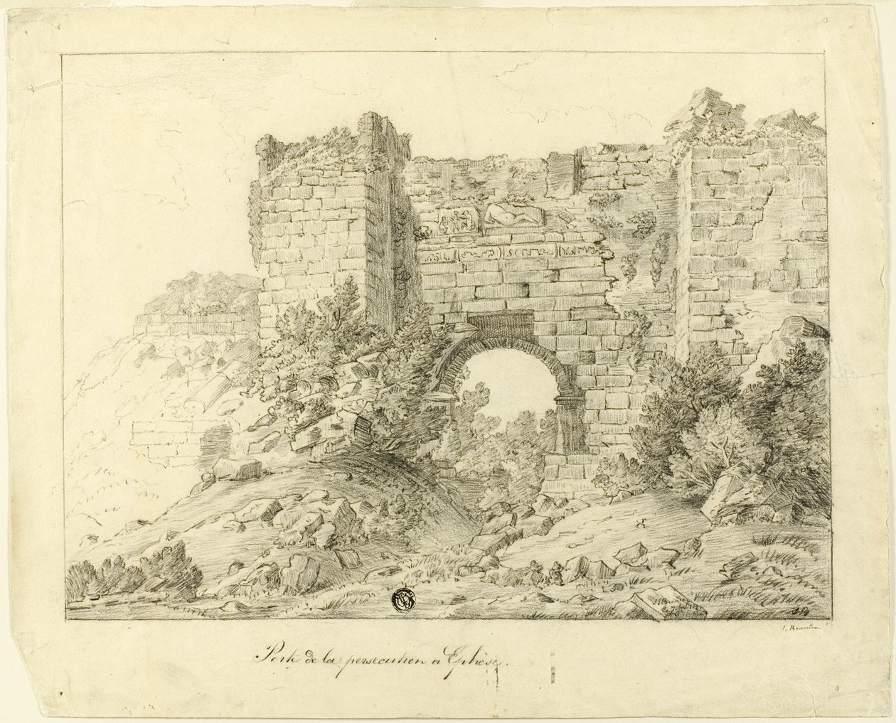 Portal de la persecución, Éfeso de Unknown artist