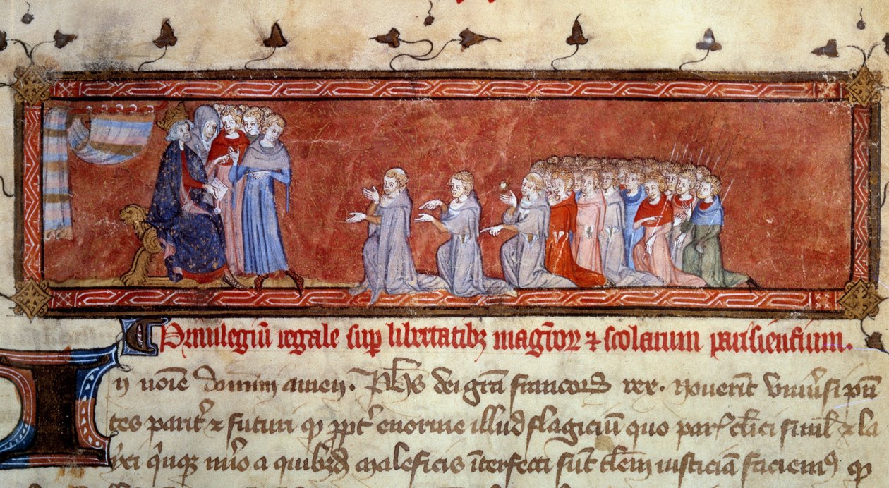 Felipe Augusto (1165 - 1223) entregó el primer privilegio de Unknown artist