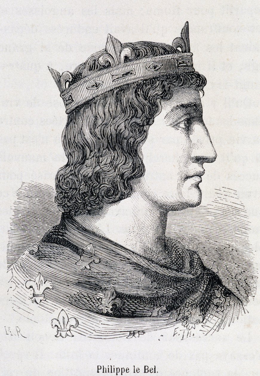 Felipe IV el Hermoso (1268 - 1314) - en 
