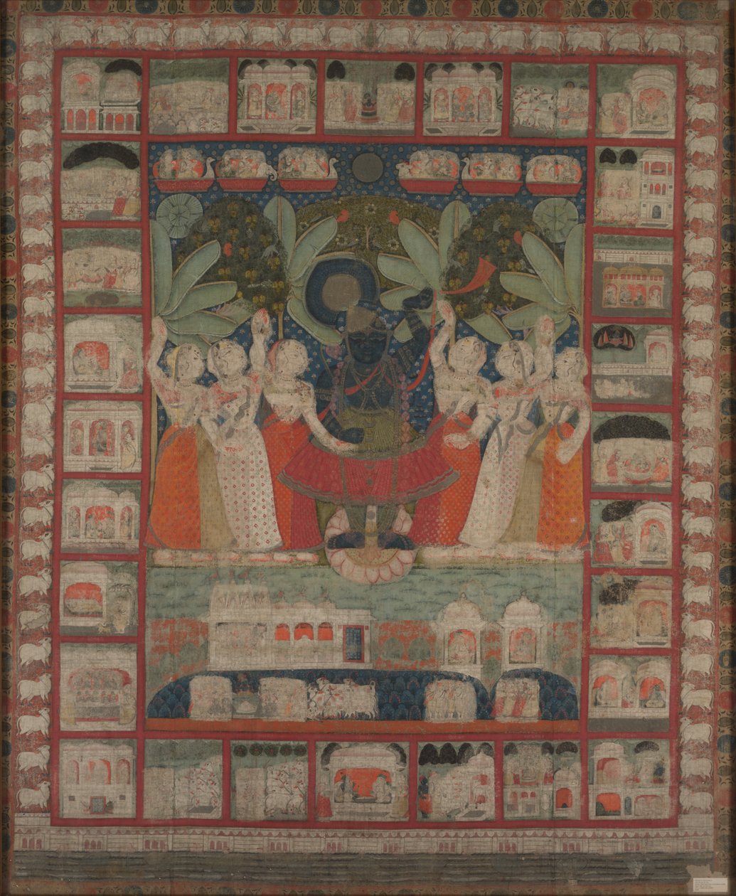Pichvai de Shri Nathji de Unknown artist