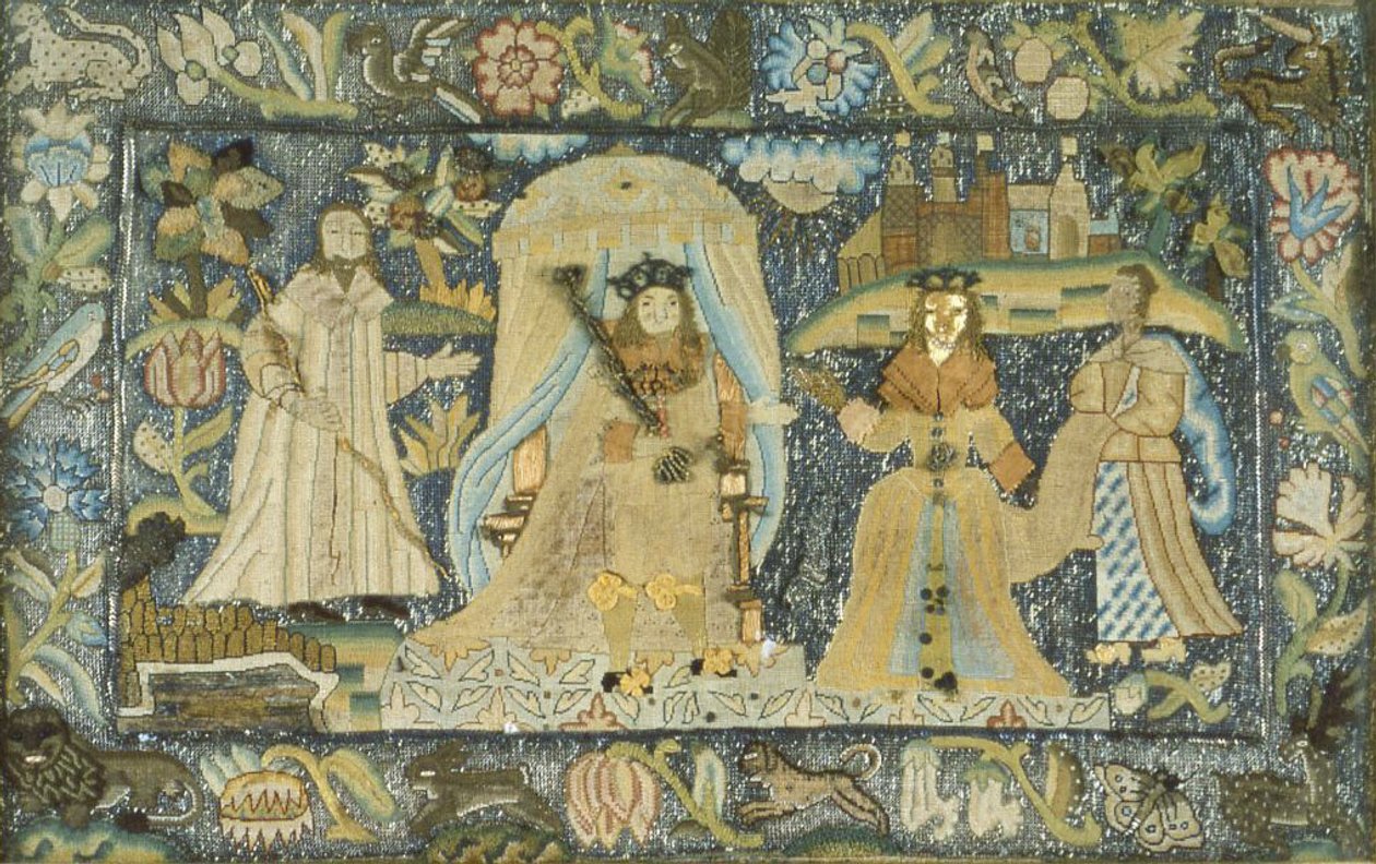 Cuadro que representa a la reina de Saba ante el rey Salomón de Unknown artist