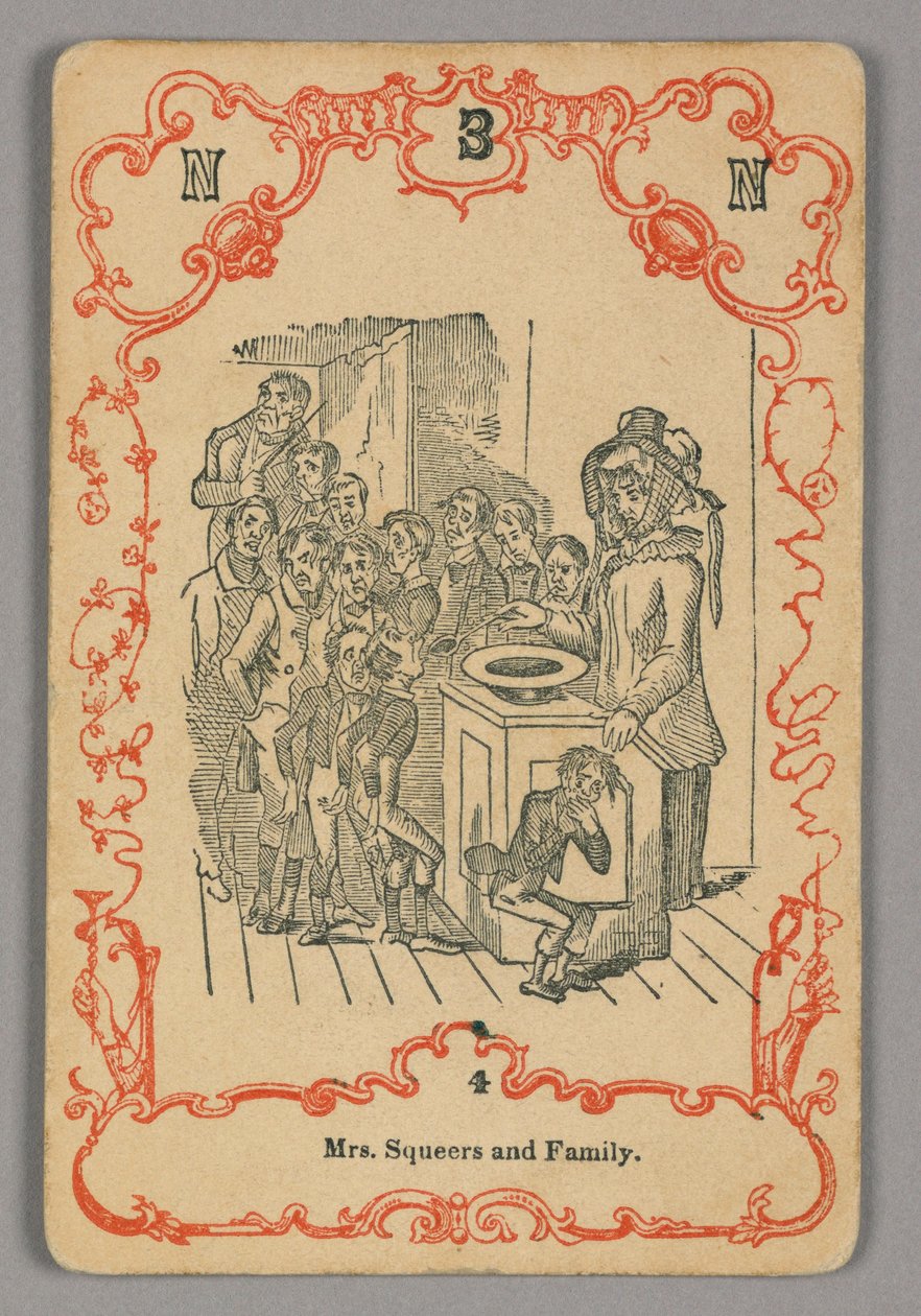 Carta de juego de Unknown artist