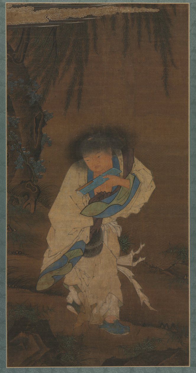 Poet and Recluse Hanshan de Unknown artist