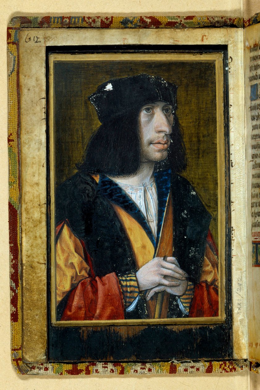 Retrato supuesto de Carlos VIII de Unknown artist