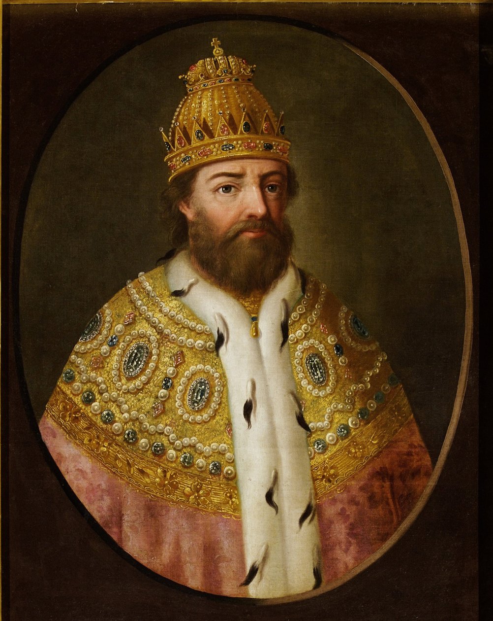 Retrato de Boris Godunov (hacia 1551-1605), zar de Rusia de Unknown artist