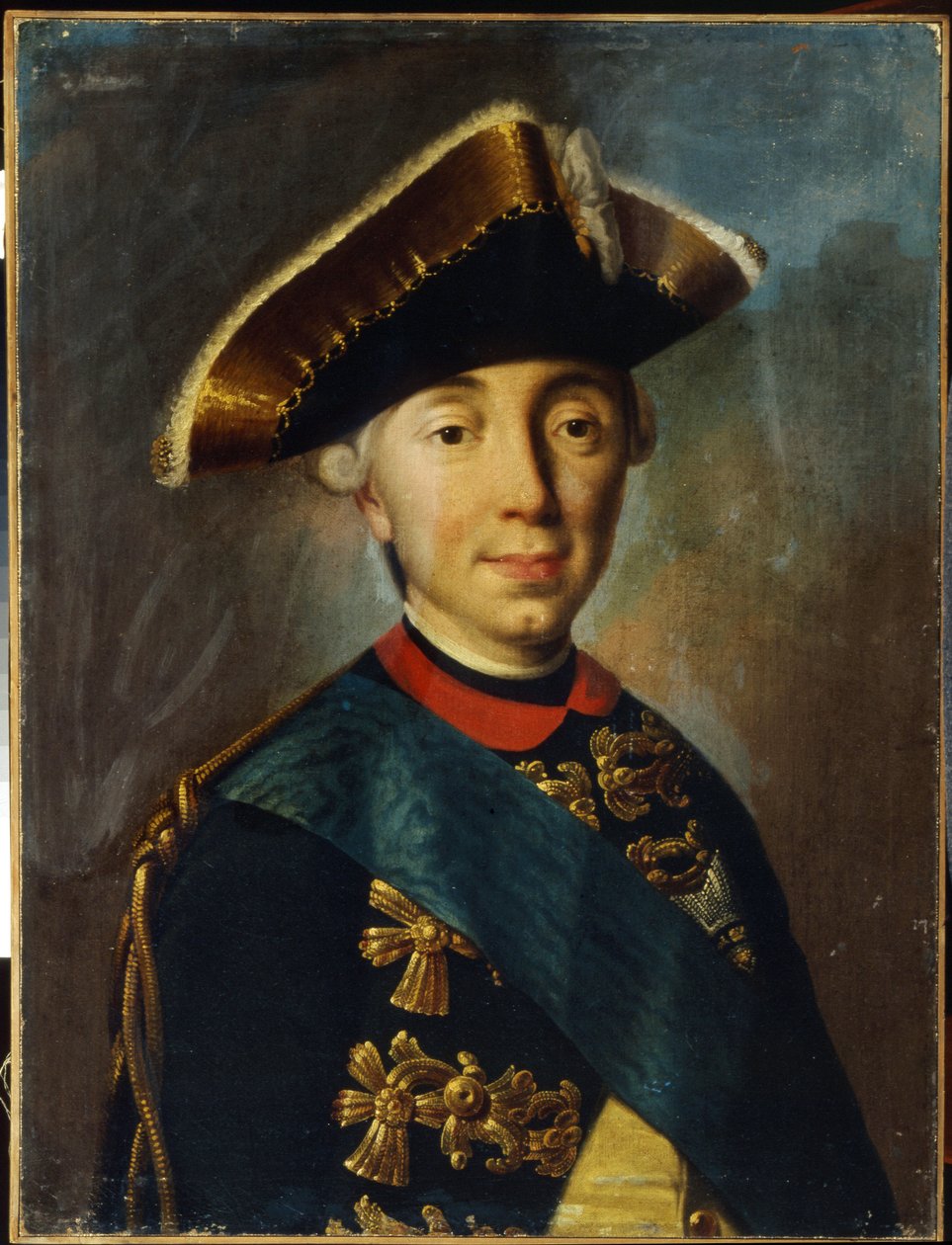 Retrato del Zar Pedro III de Rusia (1728-1762) (Retrato del Zar Pedro II de Rusia). Peter II Fiodorovitch, o también Charles Peter Ulrich, duque de Holstein Gottorp, primer gobernante de la rama de Holstein Gottorp, quien más tarde tomó el nombre de Ro de Unknown artist